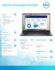 Dell Laptop Dell Pro 14 Premium PA14250 W11P Ultra 7 268V/32GB/512GB SSD G4 CL35/14.0 FHD+/Arc/FgrPr/Cams&Mic/WWAN Ready+BT/Bckl